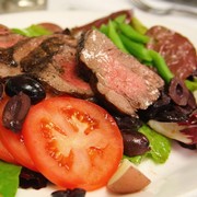 Grilled Steak Salad Niçoise