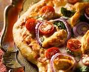 Butter Chicken Pizza