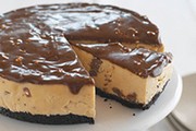 No-Bake Peanut Butter-TOBLERONE Cheesecake