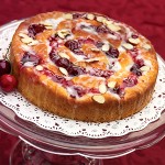 Cherry swirl  coffee cake