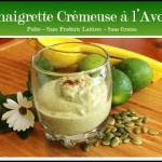 Creamy dairy-free vinaigrette with Avocado