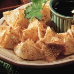 Shrimp Wontons with Asian Dipping Sauce