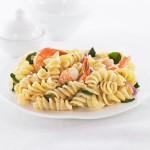 Rotini aux crevettes et au gingembre