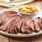 Tandoori Flank Steak with Pineapple Salsa