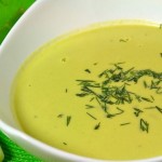 Velouté de légumes et sirop d'érable