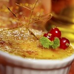 Maple crème brulée