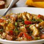 Gumbo au poulet cuit à la mijoteuse