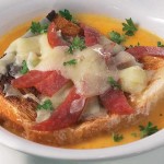 Sweet Potato Soup Gratinée