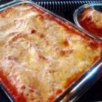 Gratin de cannelloni aux trois viandes