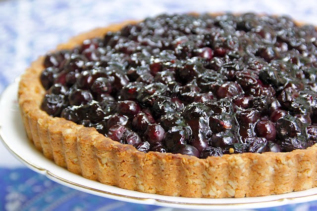 Tarte aux bleuets de ma mère