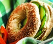 Bagels au concombre et à l'érable