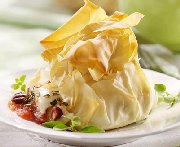 Goat Cheese and Tomato Bundles