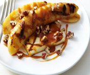 Bananes grillées au Paneer et au dulce de leche