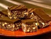 Crispy Chocolate Peanut Bars 