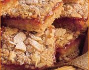 Barres streusel aux framboises