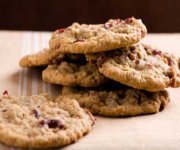 Biscuits à l'avoine, au chocolat et aux canneberges