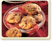 Biscuits aux amandes et aux canneberges