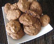 Biscuits au chocolat et aux pépites de chocolats