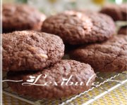 Biscuits-Brownies au gruau et au chocolat