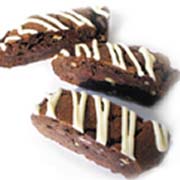 Biscuits zébrés au chocolat fudge 
