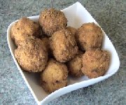 Boulettes de riz et de poulet