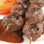 Boulettes de viande cocktail dans une sauce au vin rouge