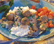 Meatballs in Creamy Mushroom Sauce