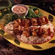 Brochettes de poulet à la salsa