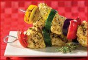 Herb Chicken & Vegetable Kabobs