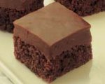 Fudge Topped Brownies 