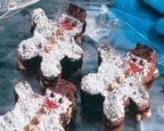 Winter Wonderland Snowmen Brownies 