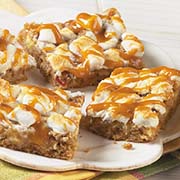 Marshmallow-Apple Oat Squares