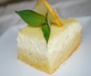 Carrés sablés à la ricotta au citron