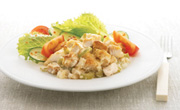 Casserole de poulet au fromage suisse