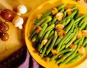 Mushroom Buttered Green Beans