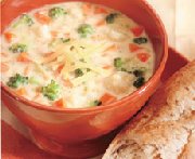 Harvest Gouda and Vegetable Chowder