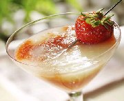 Strawberry and Litchi Cocktail