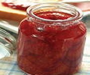 Confiture de fraises et de gingembre