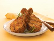 Maple Chipotle Grilled Pork Chop