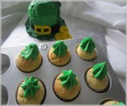 Cupcake irlandais au Baileys