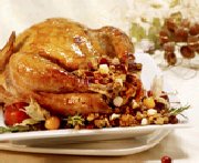 Festive Turkey with Cranberry Stuffing
