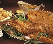 Herb Roasted Turkey with Onion Gravy