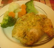 Oven Fried Chicken Breast Cutlets