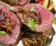 Filet de chevreuil aux figues mauves