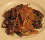 Foie de veau à la Vénitienne