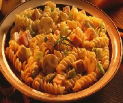 Fusilli et dinde au romarin