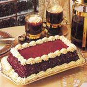 Gâteau au chocolat et à la crème