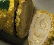 Gâteau des anges roulé au citron