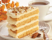 Creamy Maple Nut Cake