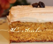 Gâteau graham, glaçage au café